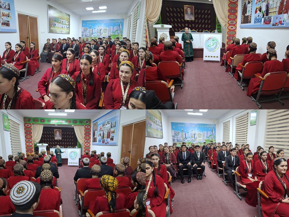 “Garaşsyz Baky Bitarap Türkmenistan – bedew batly at-myradyň mekany” şygaryna  bagyşlanyp maslahat geçirildi!